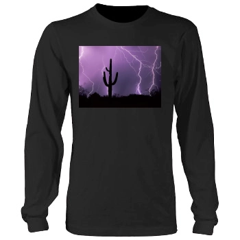 Desert Men's Heavy Long Sleeve TShirt