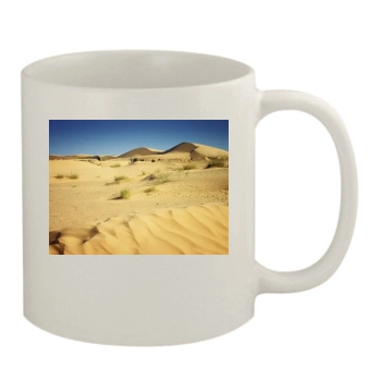 Desert 11oz White Mug