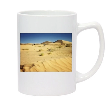 Desert 14oz White Statesman Mug