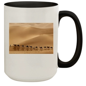 Desert 15oz Colored Inner & Handle Mug