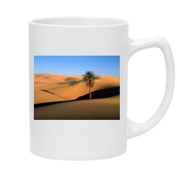 Desert 14oz White Statesman Mug