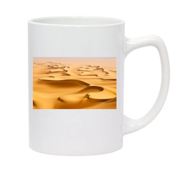 Desert 14oz White Statesman Mug