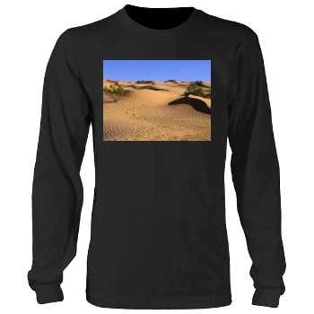 Desert Men's Heavy Long Sleeve TShirt