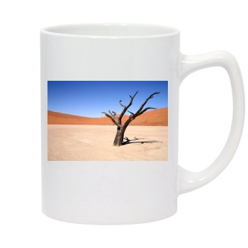 Desert 14oz White Statesman Mug