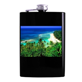 Islands Hip Flask