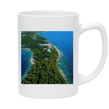 Islands 14oz White Statesman Mug