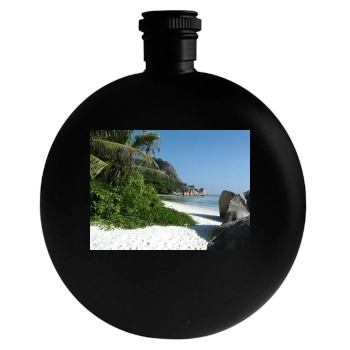 Islands Round Flask