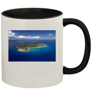 Islands 11oz Colored Inner & Handle Mug