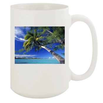 Islands 15oz White Mug