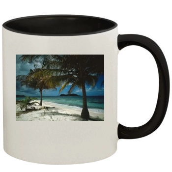 Islands 11oz Colored Inner & Handle Mug