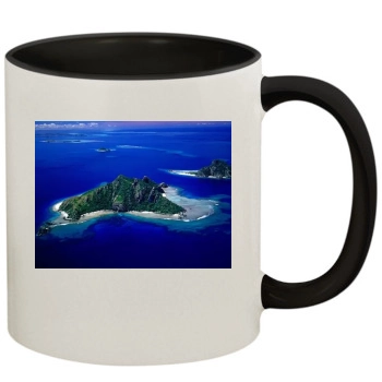 Islands 11oz Colored Inner & Handle Mug