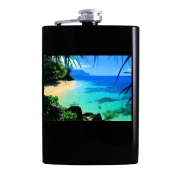 Islands Hip Flask