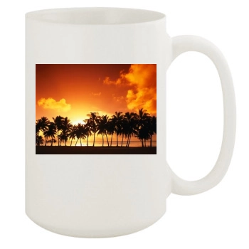 Islands 15oz White Mug