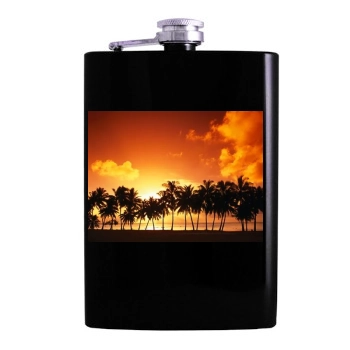 Islands Hip Flask