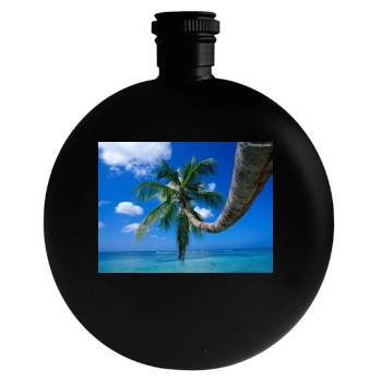 Islands Round Flask