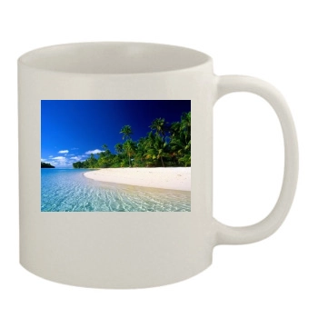 Islands 11oz White Mug