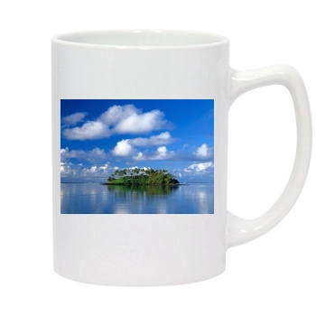 Islands 14oz White Statesman Mug