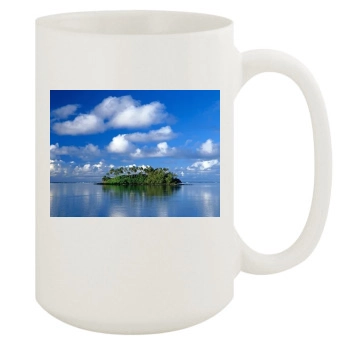 Islands 15oz White Mug