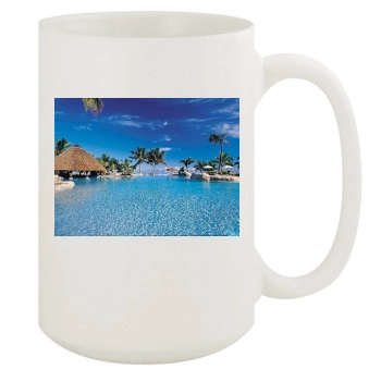 Islands 15oz White Mug