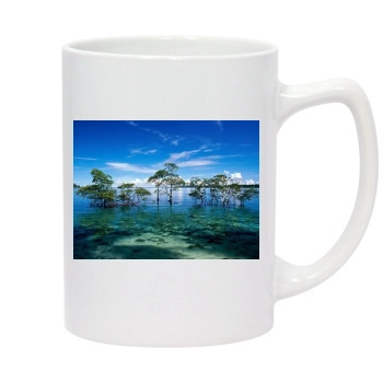 Islands 14oz White Statesman Mug