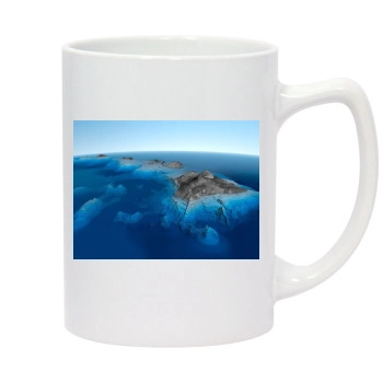 Islands 14oz White Statesman Mug