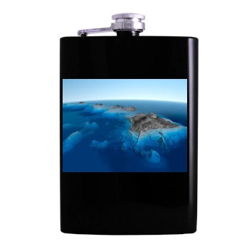 Islands Hip Flask