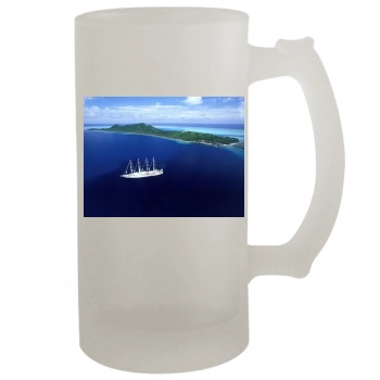 Islands 16oz Frosted Beer Stein