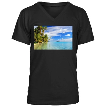 Islands Men's V-Neck T-Shirt