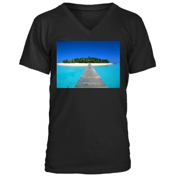 Islands Men's V-Neck T-Shirt