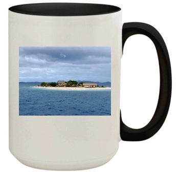 Islands 15oz Colored Inner & Handle Mug