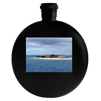 Islands Round Flask