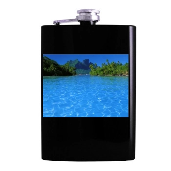 Islands Hip Flask