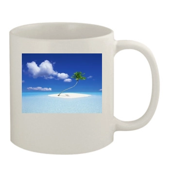 Islands 11oz White Mug