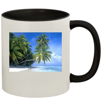 Islands 11oz Colored Inner & Handle Mug