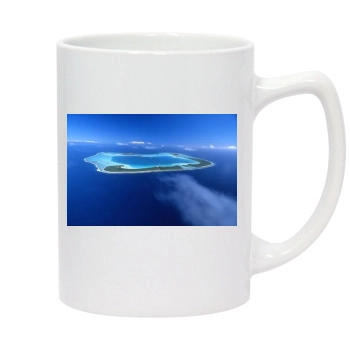 Islands 14oz White Statesman Mug