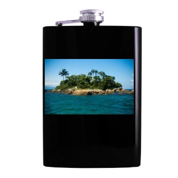 Islands Hip Flask