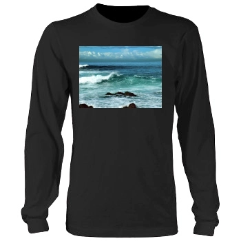 Oceans Men's Heavy Long Sleeve TShirt