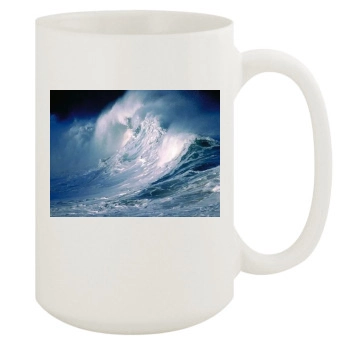 Oceans 15oz White Mug