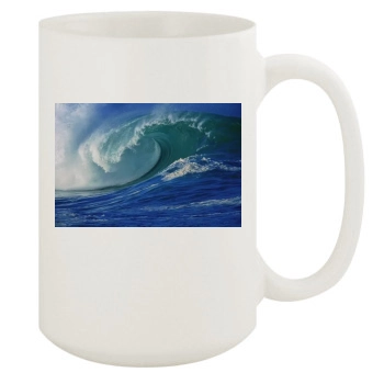 Oceans 15oz White Mug