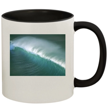 Oceans 11oz Colored Inner & Handle Mug