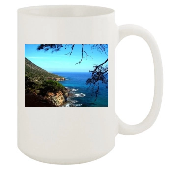 Oceans 15oz White Mug