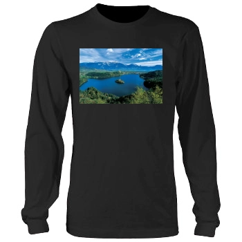 Lakes Men's Heavy Long Sleeve TShirt