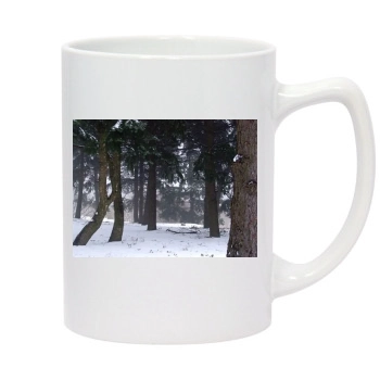 Forests 14oz White Statesman Mug