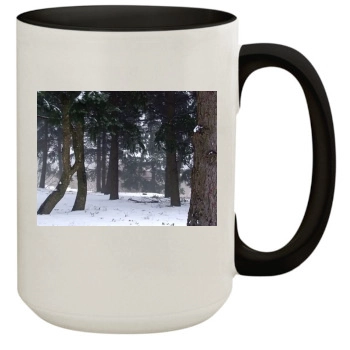 Forests 15oz Colored Inner & Handle Mug