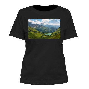 Mountains Women's Cut T-Shirt