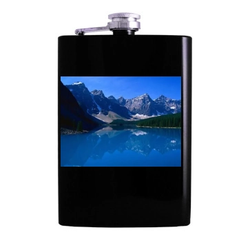 Mountains Hip Flask