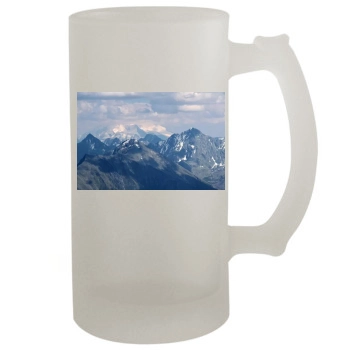 Mountains 16oz Frosted Beer Stein