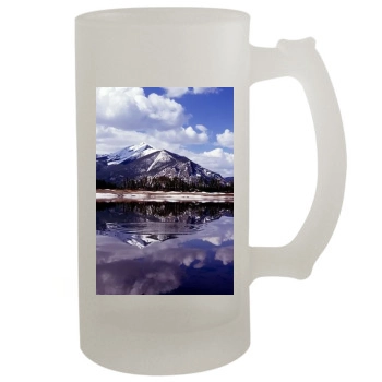 Mountains 16oz Frosted Beer Stein