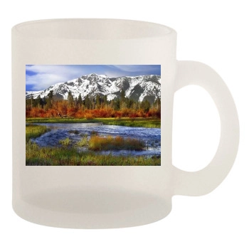 Mountains 10oz Frosted Mug