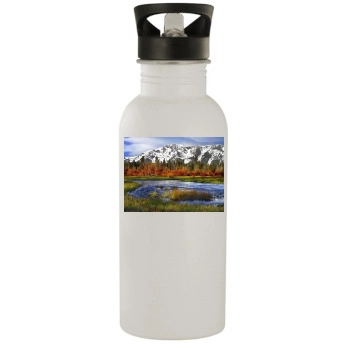 Mountains Stainless Steel Water Bottle